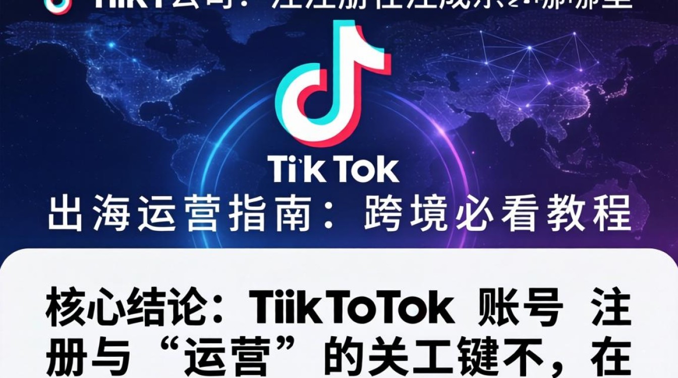 TikTok 公司注册在哪里?海外公司注册地址及流程全攻略 TikTok 公司注册在哪里