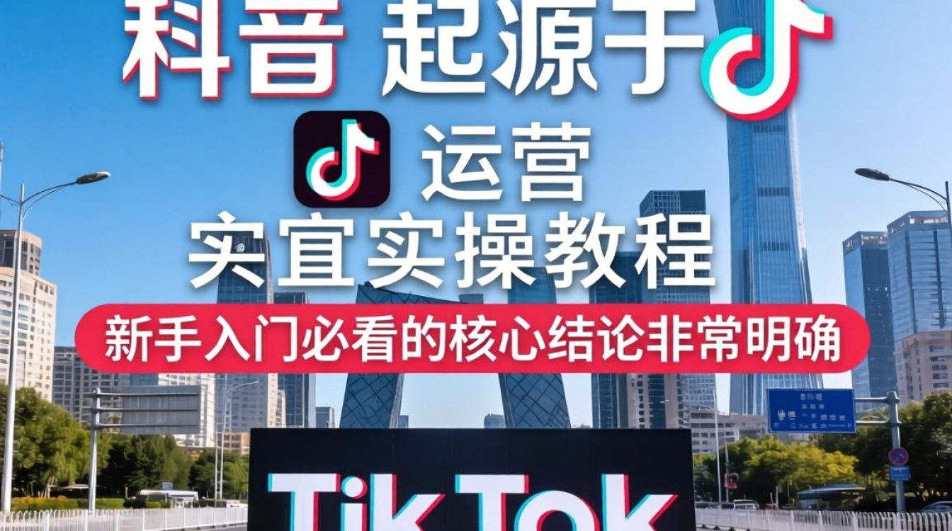 TikTok 运营实操教程新手入门必看