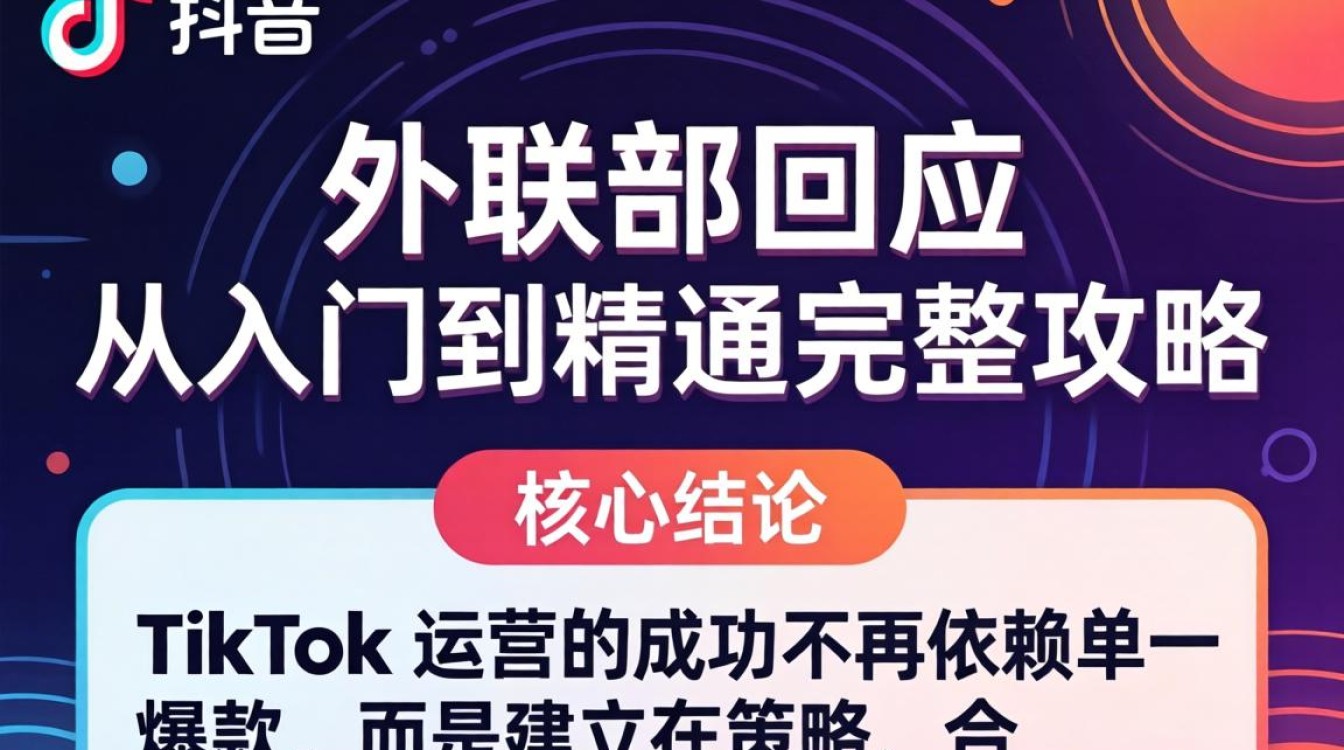 TikTok 外联部回应从入门到精通完整攻略