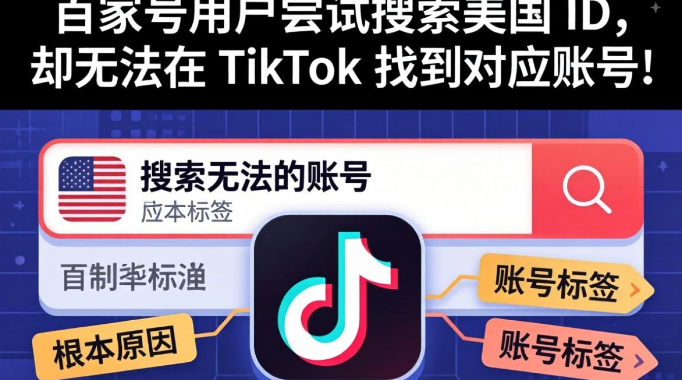 百家号美国ID搜不到TikTok怎么办