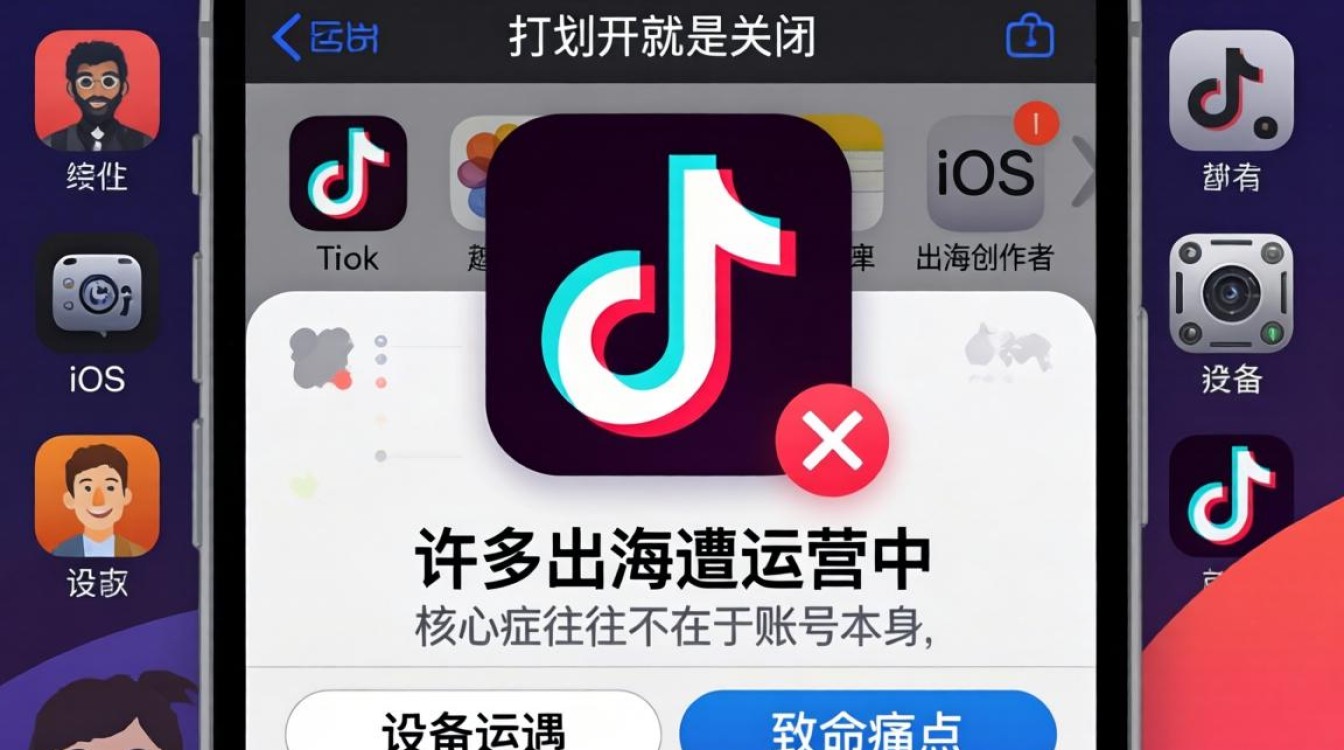 TikTok ios 打开就关闭怎么办