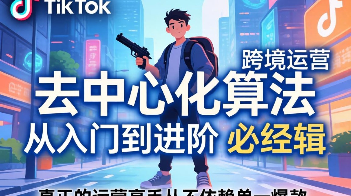 TikTok 去中心化算法跨境运营从入门到进阶