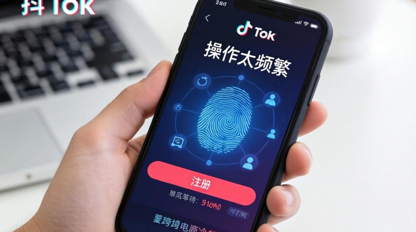 TikTok 注册显示太频繁怎么办