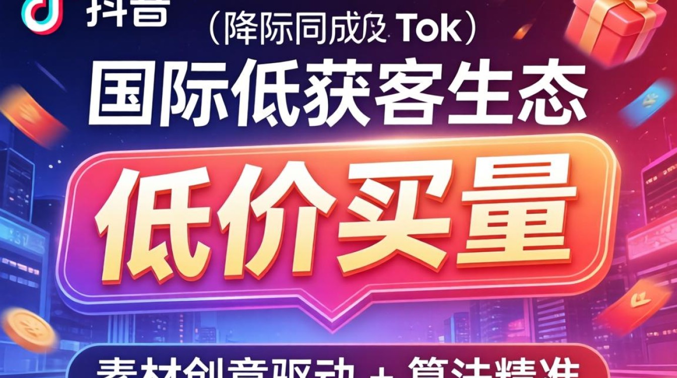 广告投放国际服抖音TikTok如何降低获客成本