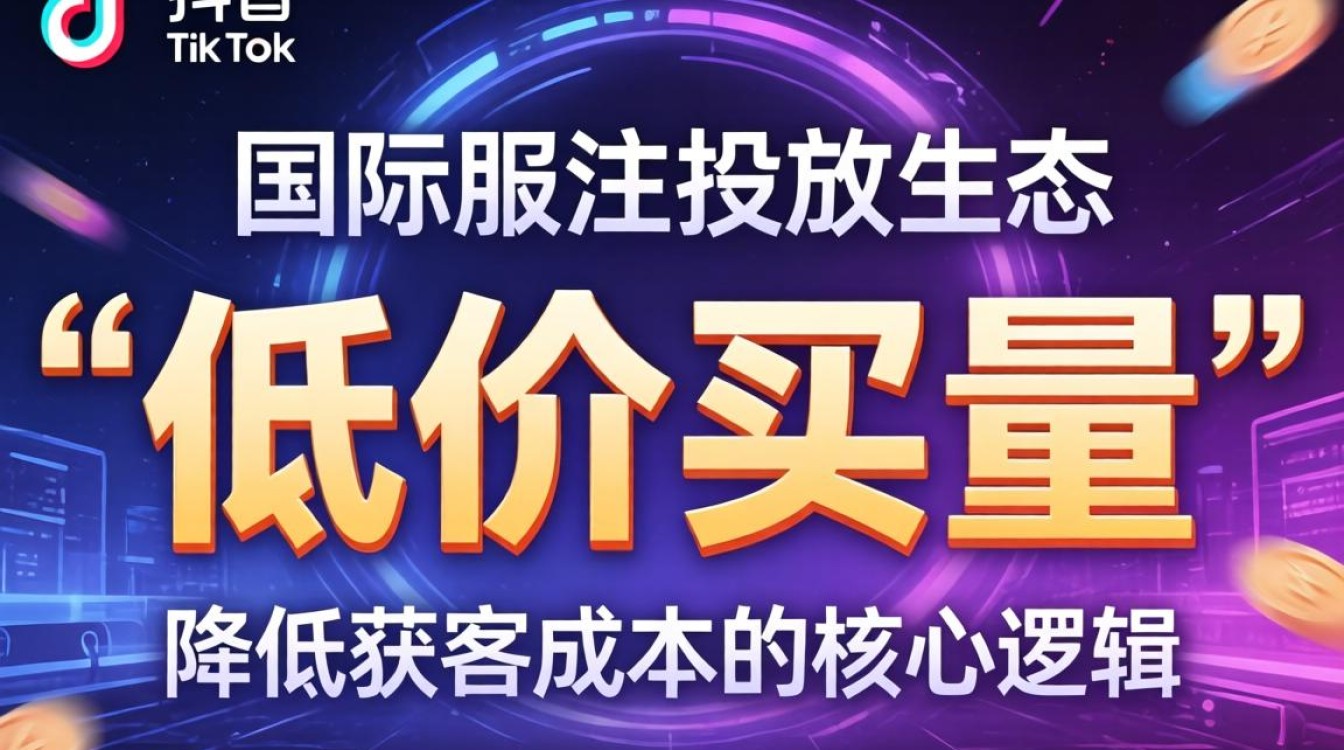 广告投放国际服抖音TikTok如何降低获客成本