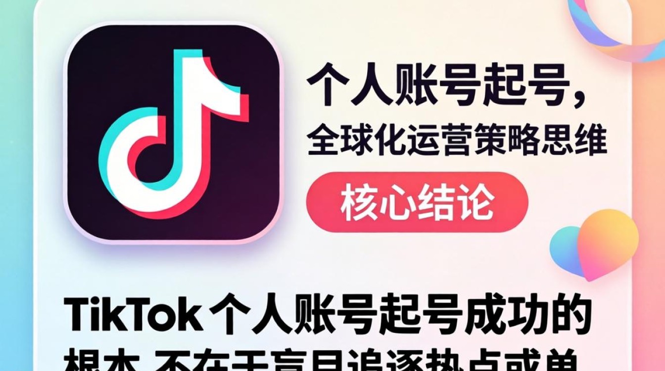 TikTok 个人账号起号怎么做