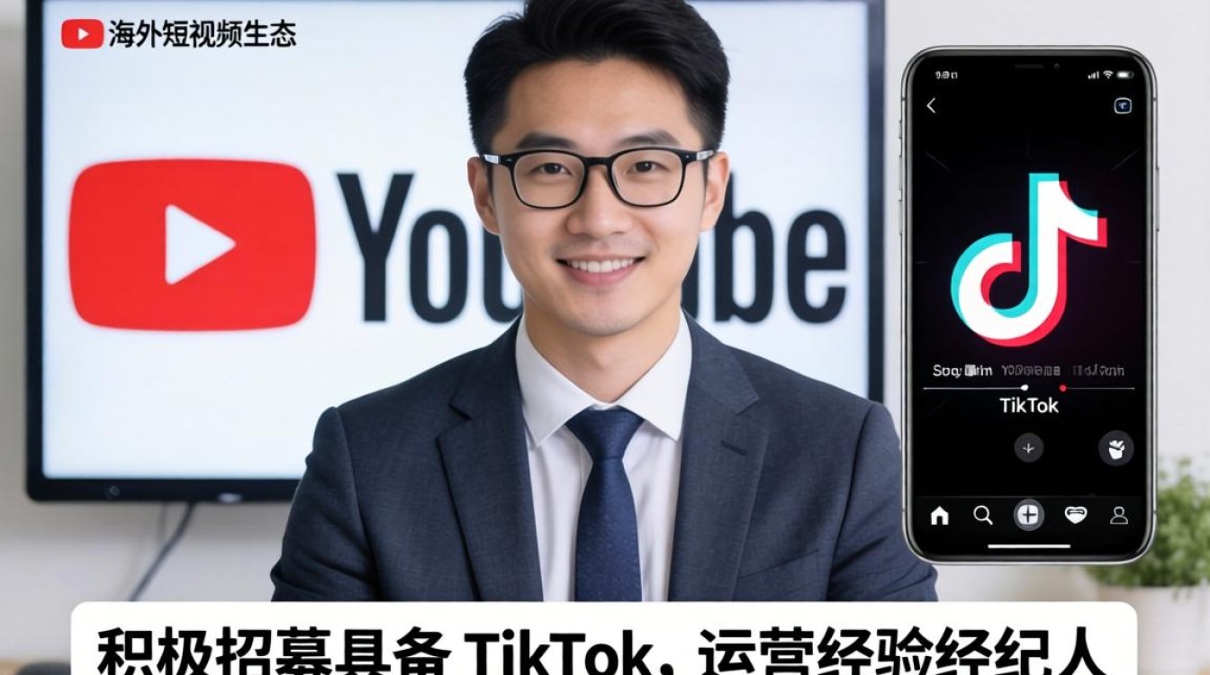 YouTube 招募 TikTok 经纪人涨粉技巧老外喜欢吗