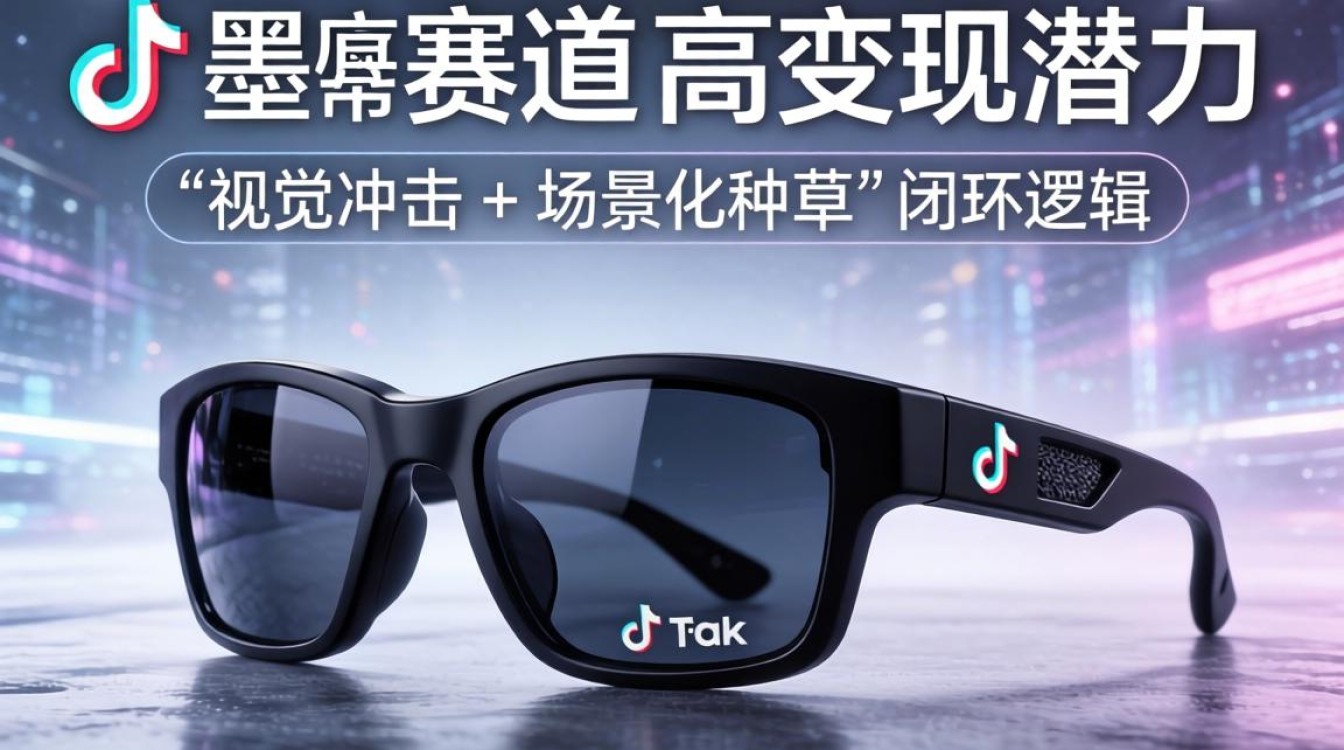 TikTok 墨镜变现技巧月入过万