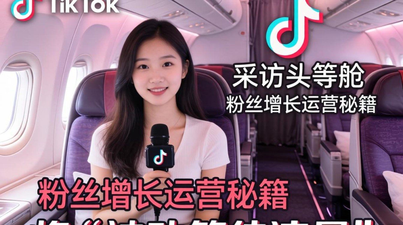 TikTok 采访头等舱 粉丝增长运营秘籍