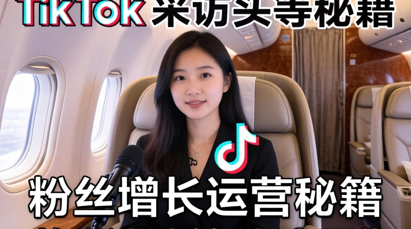 TikTok 采访头等舱 粉丝增长运营秘籍