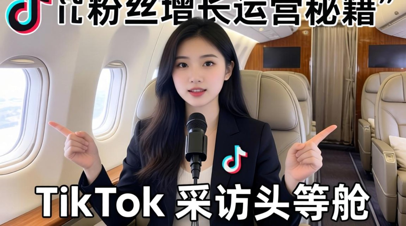 TikTok 采访头等舱 粉丝增长运营秘籍