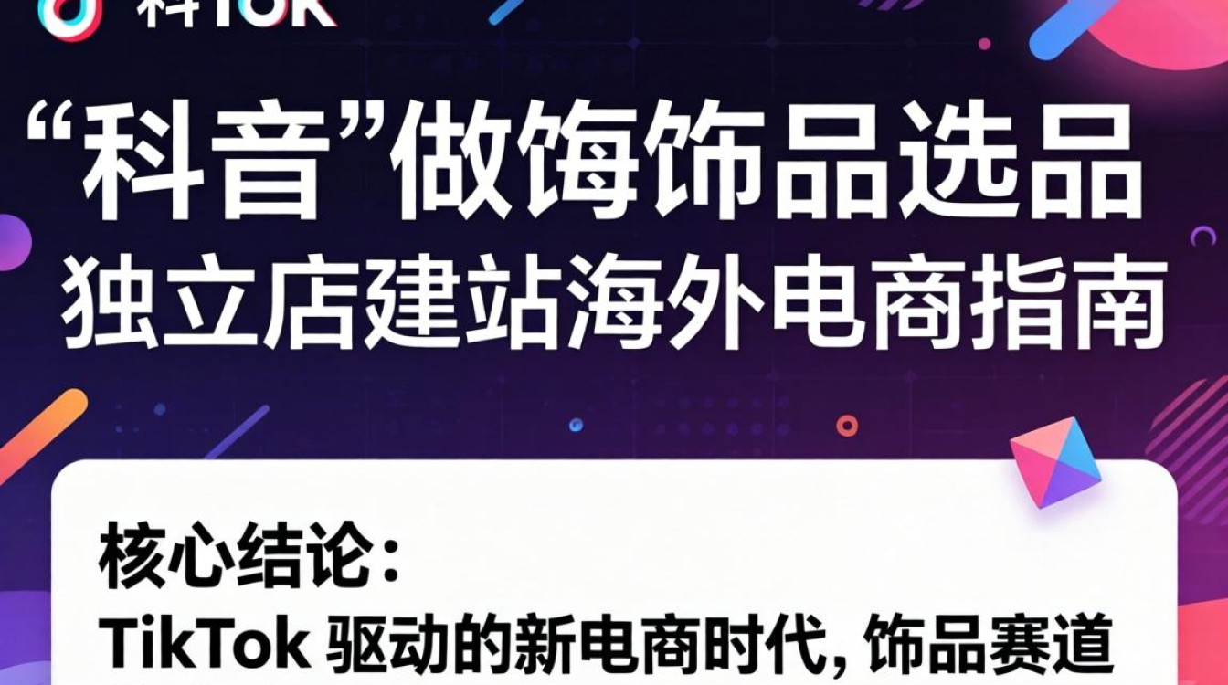 TikTok 做饰品如何选品?TikTok 饰品选品技巧与独立站建站指南 TikTok 饰品选品技巧与独立站建站指南
