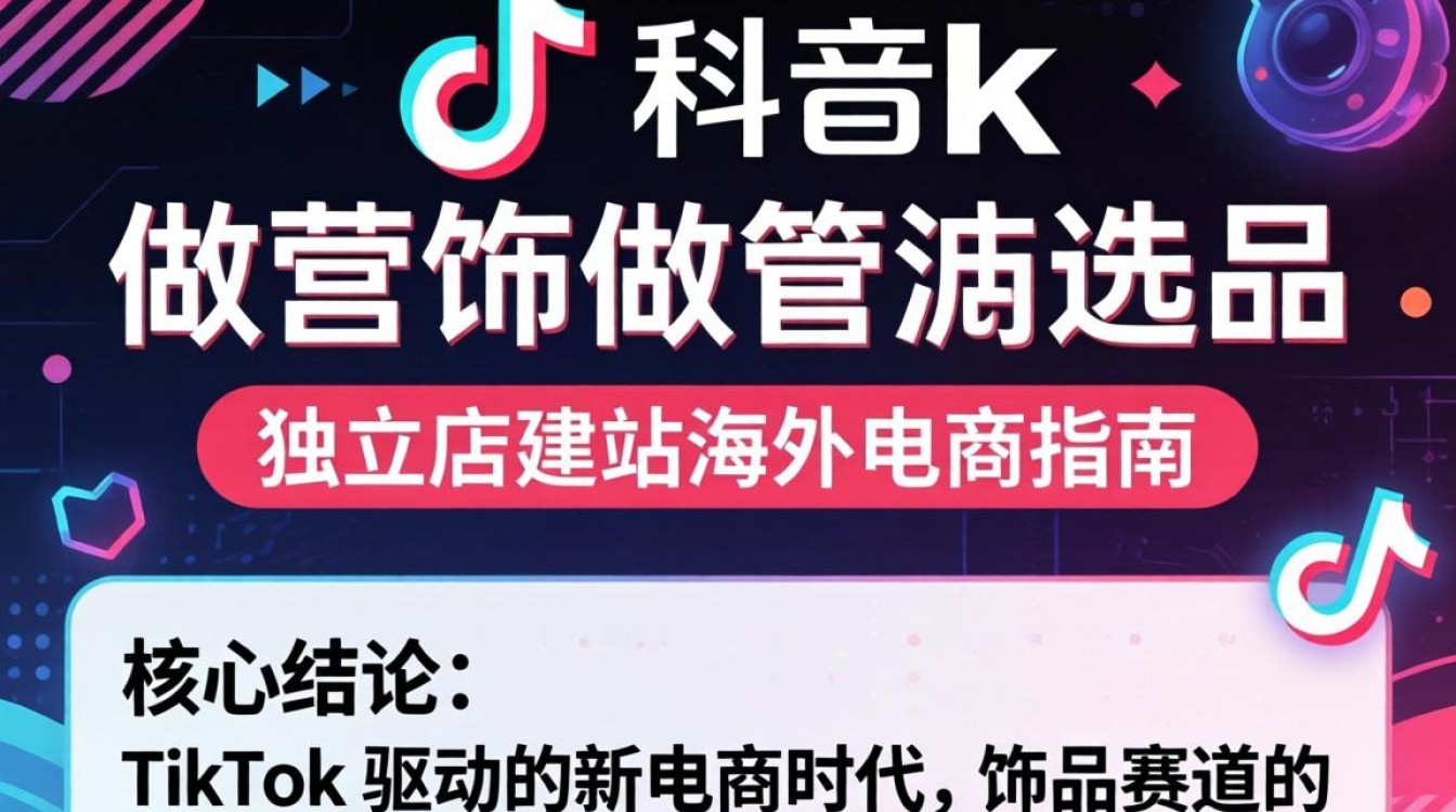 TikTok 做饰品如何选品?TikTok 饰品选品技巧与独立站建站指南 TikTok 饰品选品技巧与独立站建站指南