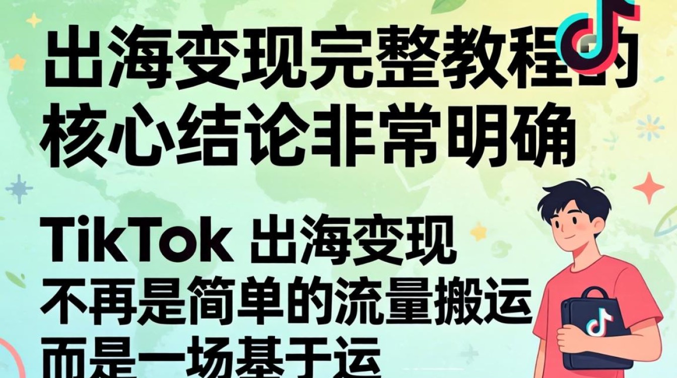 TikTok 实操策略书出海变现完整教程