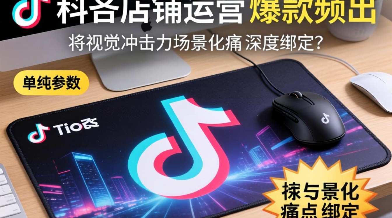 TikTok 店铺鼠标垫内容创作技巧