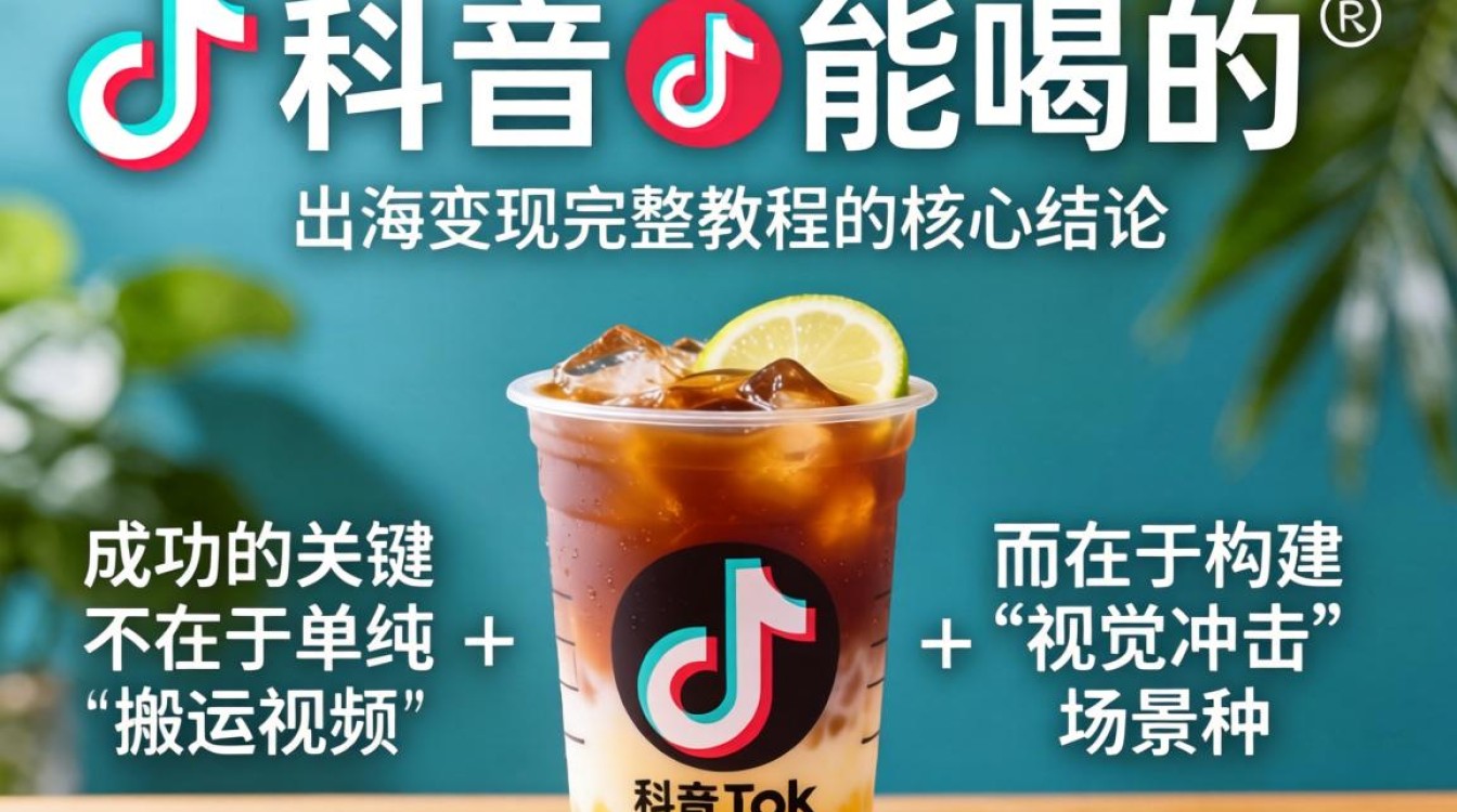 TikTok 能喝的饮料怎么卖