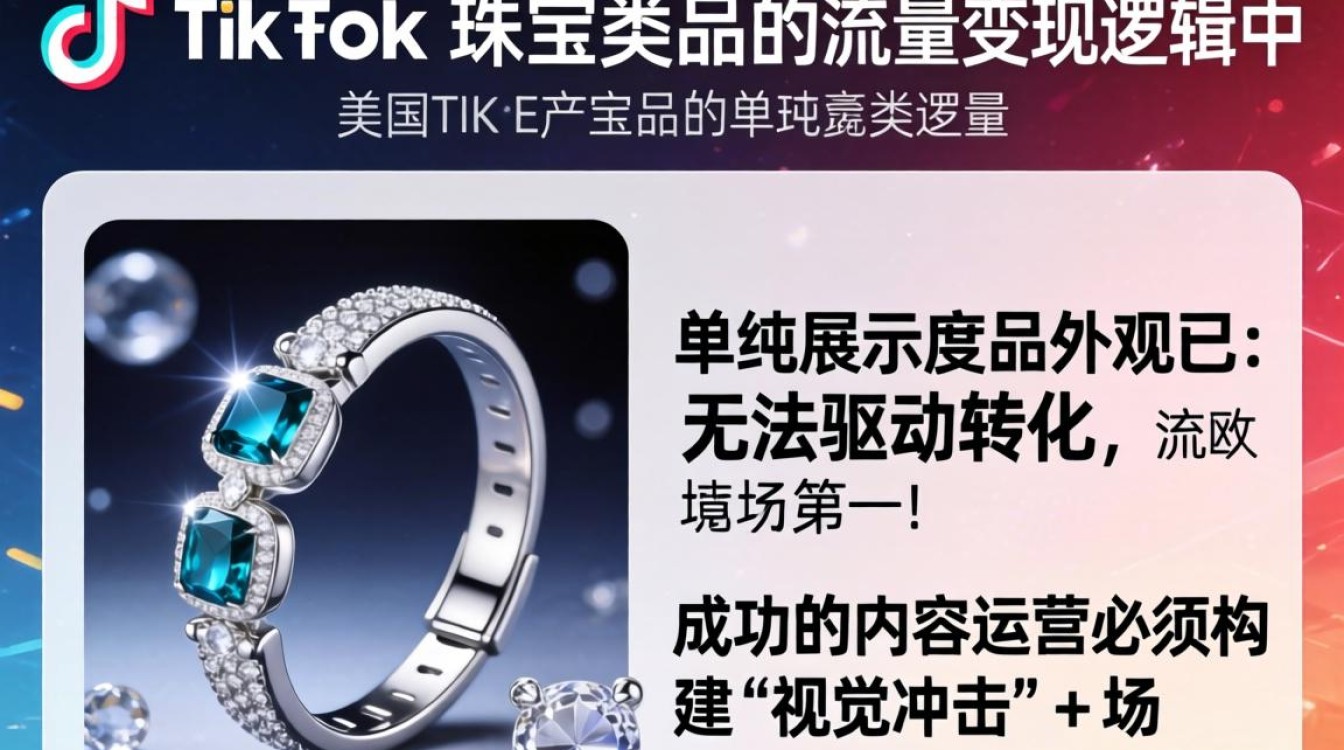 美区TikTok珠宝内容怎么运营?珠宝类目创作方法论 美区TikTok珠宝内容怎么运营
