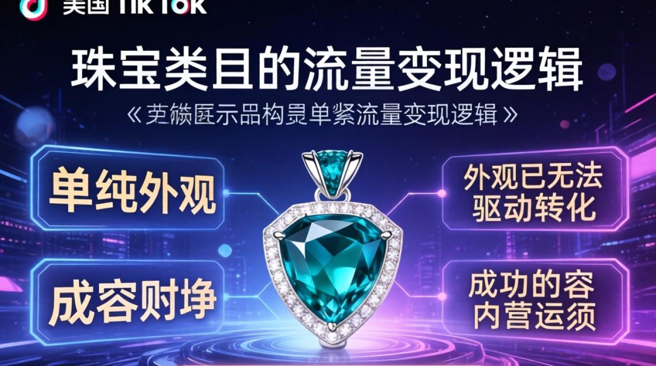 美区TikTok珠宝内容怎么运营?珠宝类目创作方法论 美区TikTok珠宝内容怎么运营