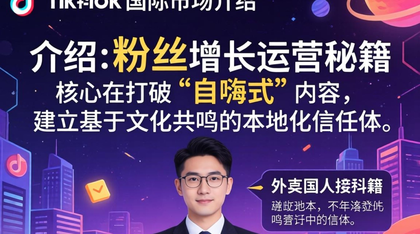 TikTok 外国人介绍粉丝增长运营秘籍