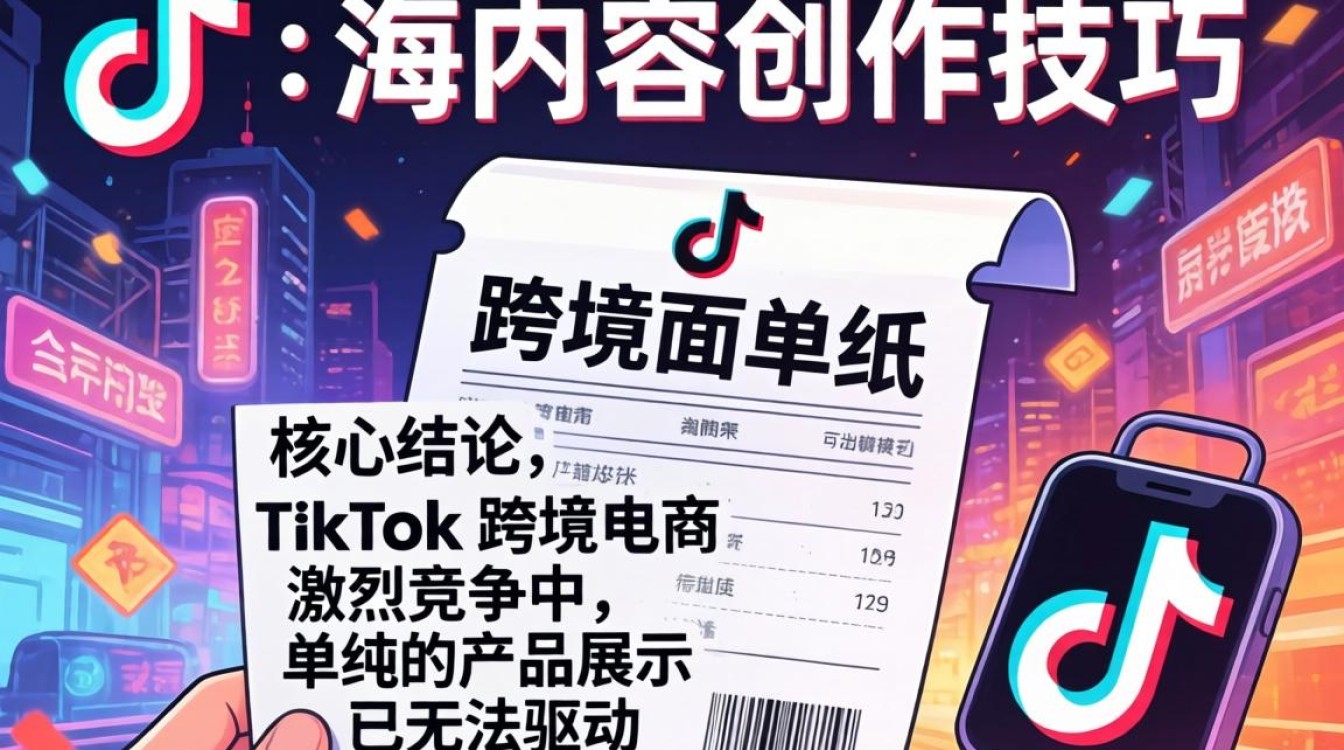 TikTok 跨境面单纸怎么贴