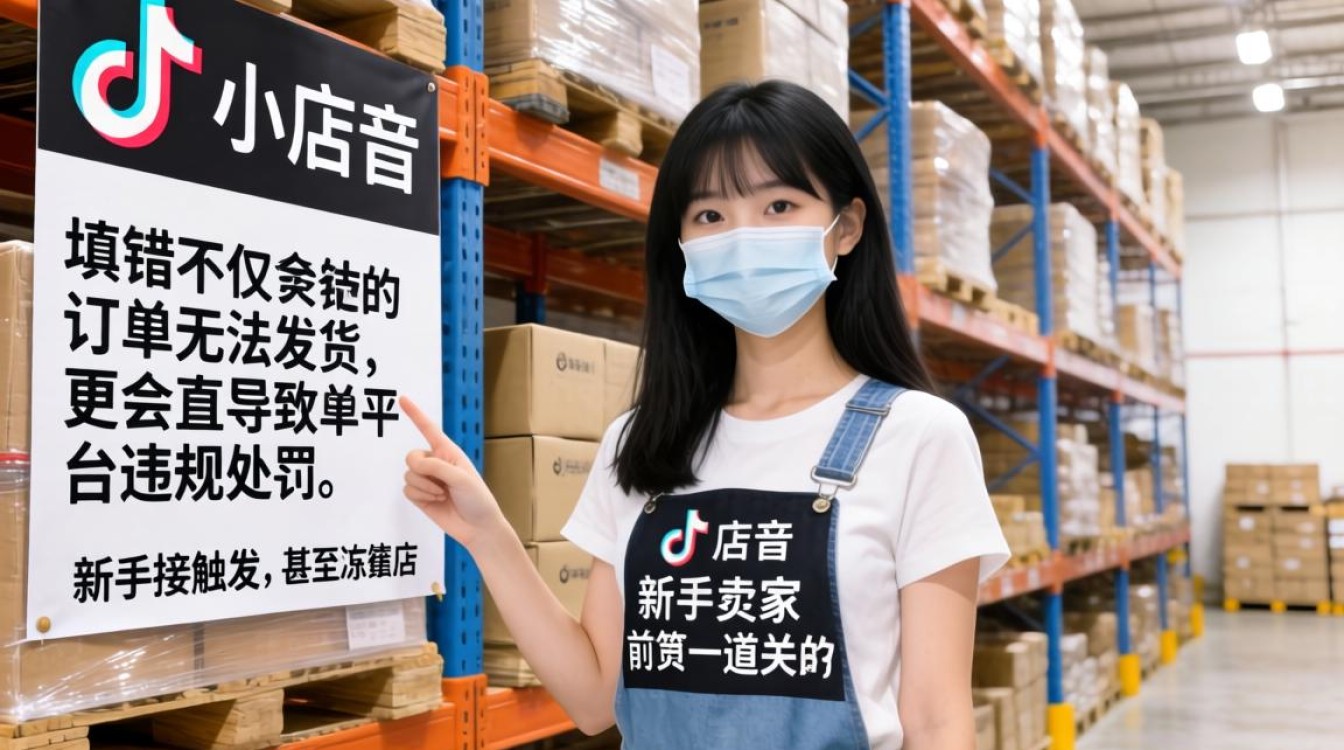 TikTok 小店仓库填写教程