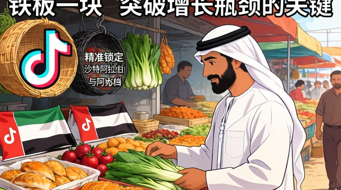 高级运营中东哪些地区可以Tiktok突破增长瓶颈