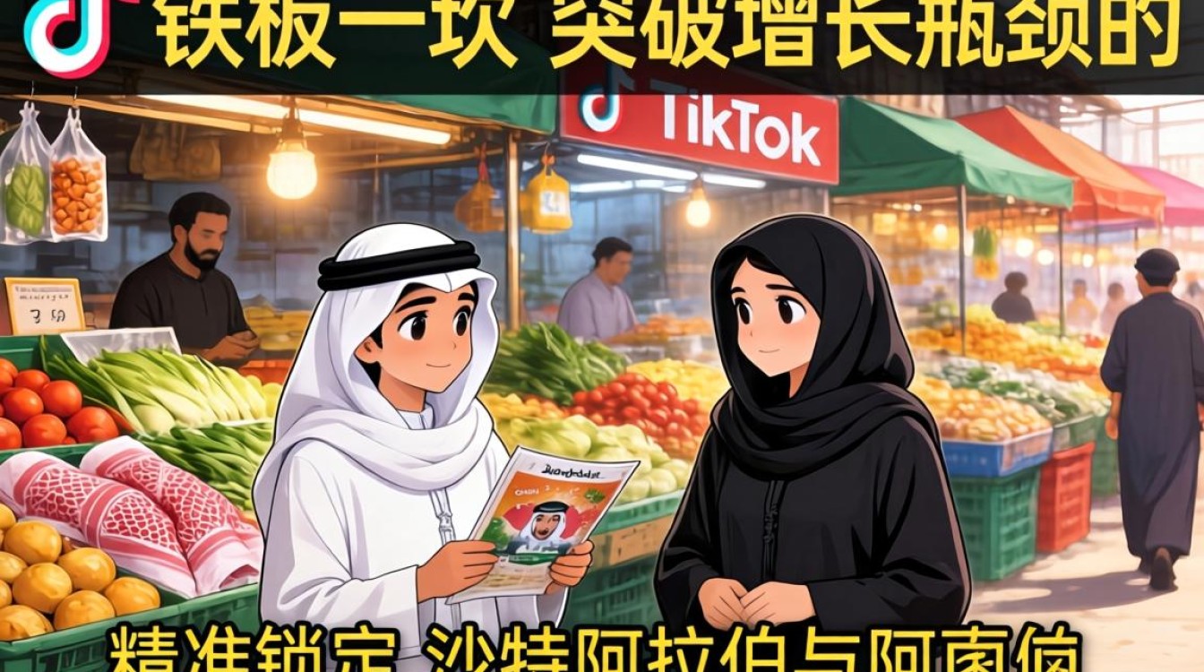 高级运营中东哪些地区可以Tiktok突破增长瓶颈