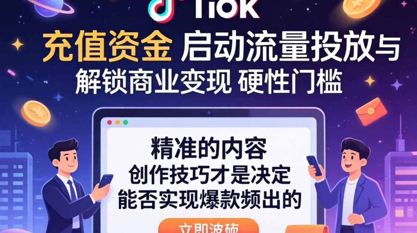 TikTok 做单子要充值吗