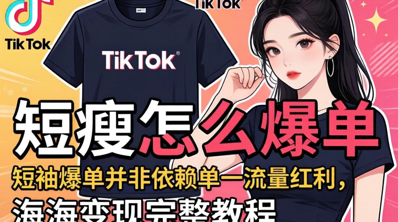 TikTok 短袖怎么卖出去