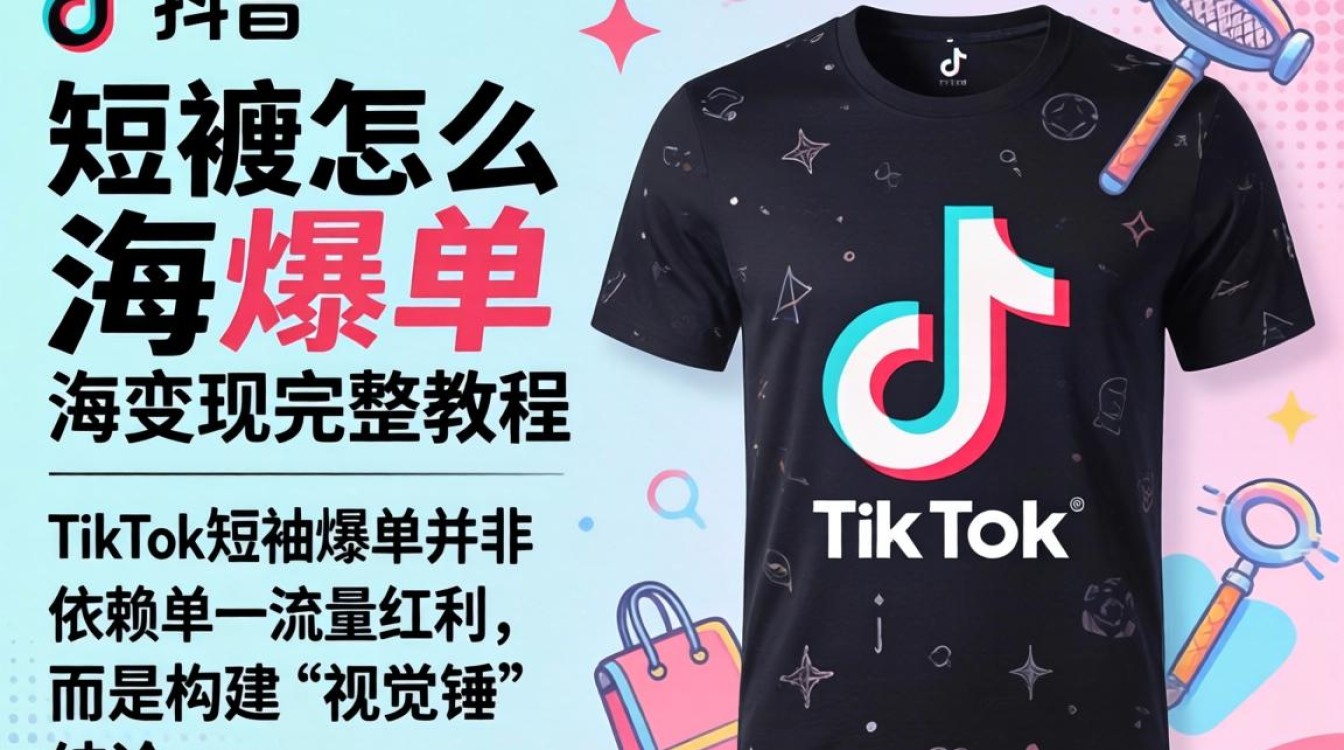 TikTok 短袖怎么卖出去