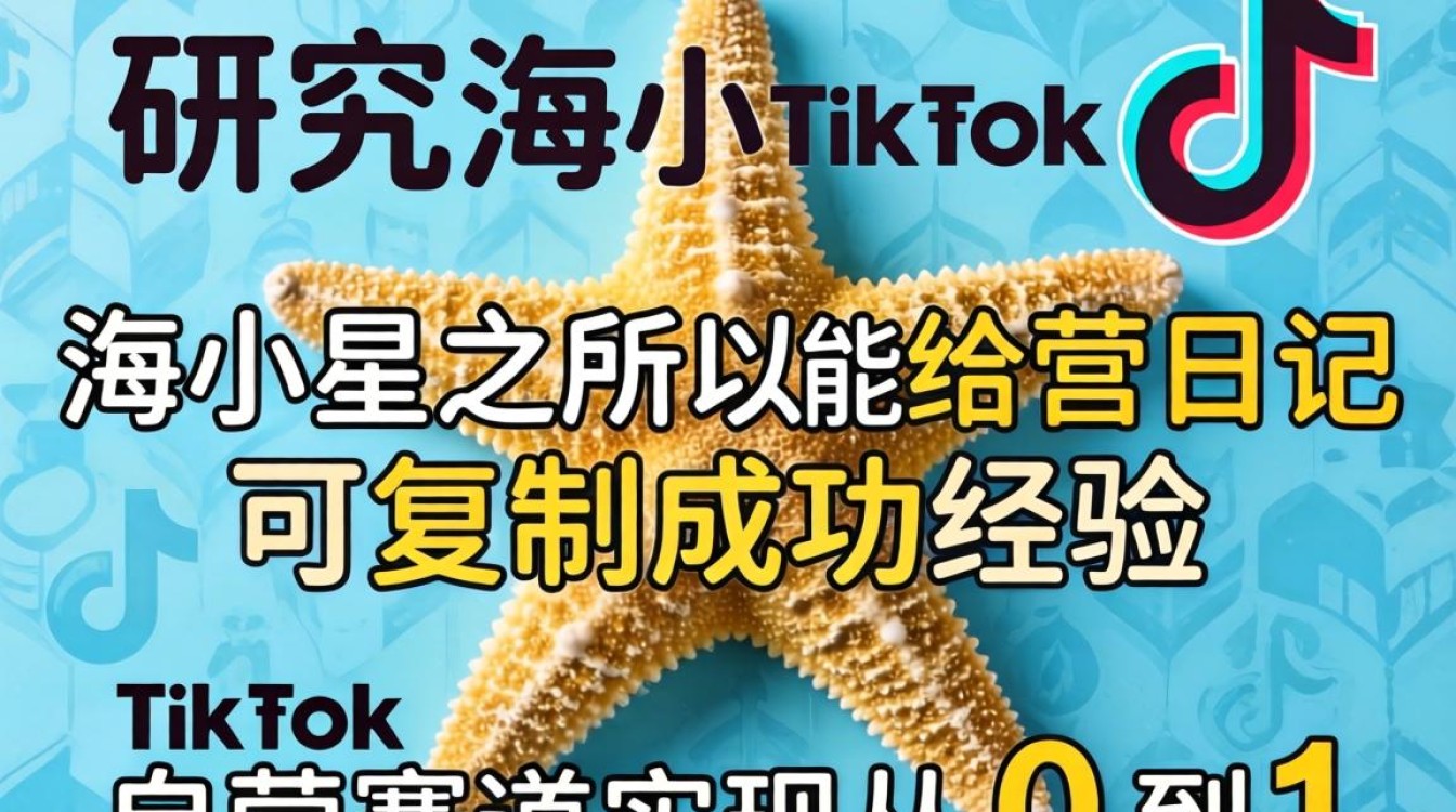 海小星tiktok自营日记能复制吗