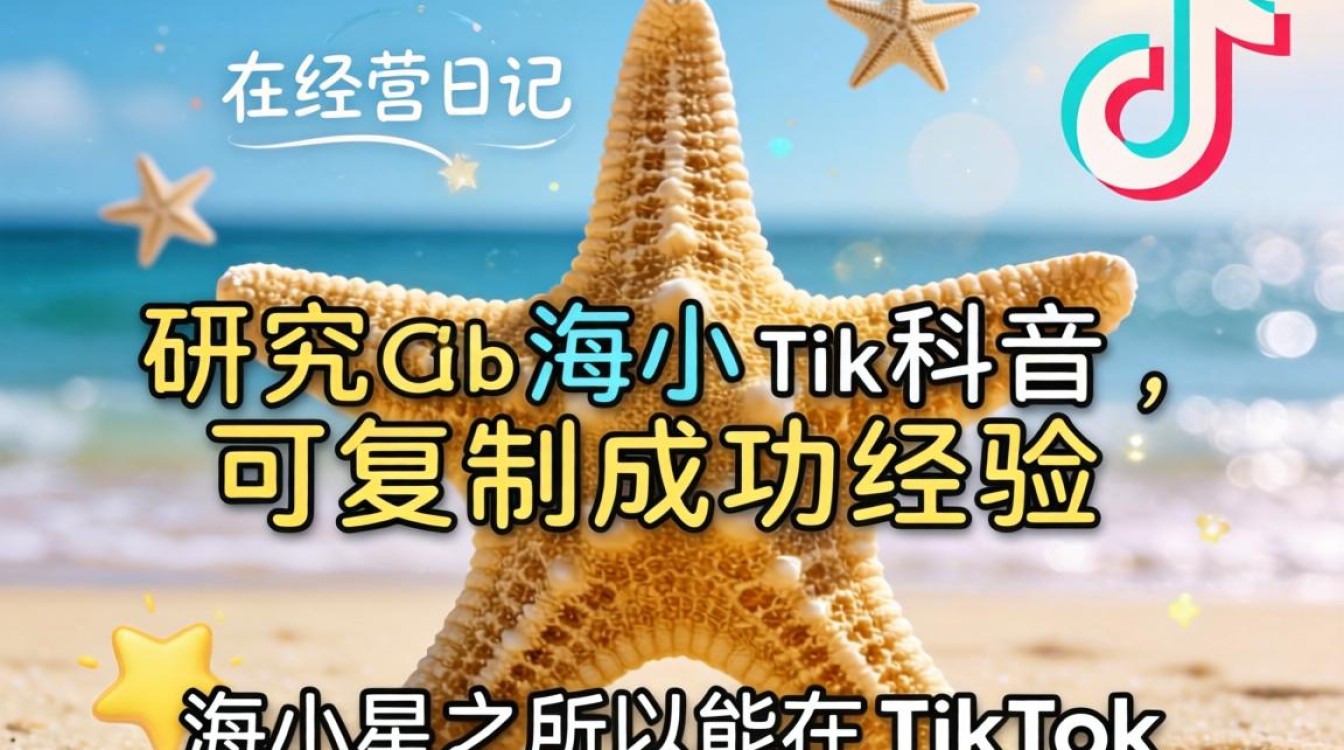 海小星tiktok自营日记能复制吗
