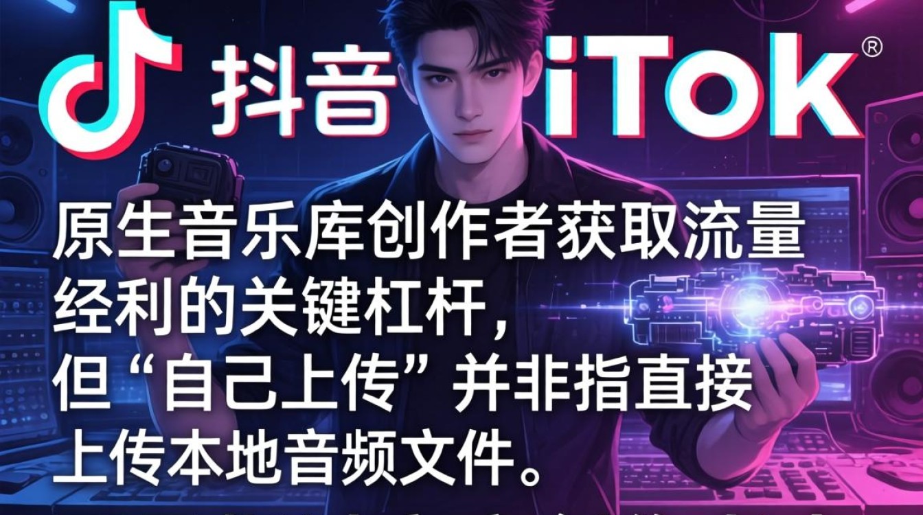 TikTok 自己怎么上传音乐