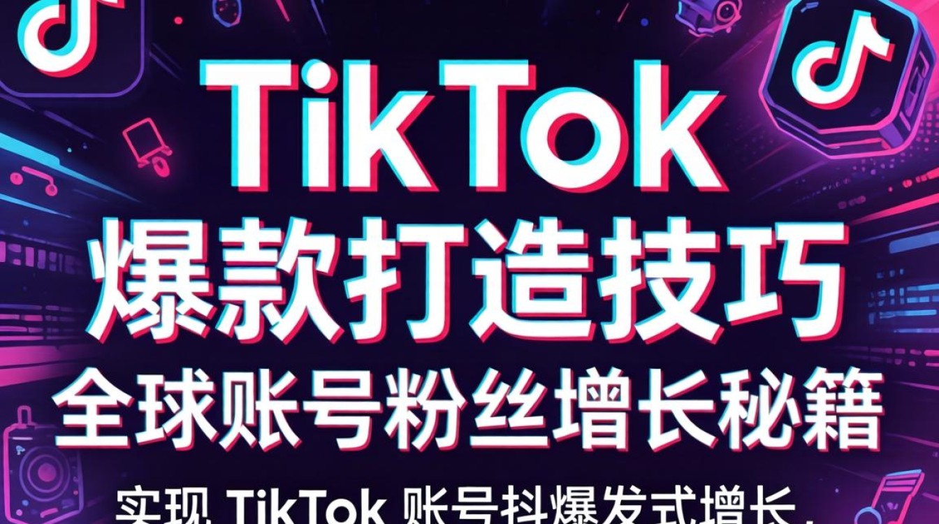 TikTok 爆款打造技巧 全球账号粉丝增长秘籍