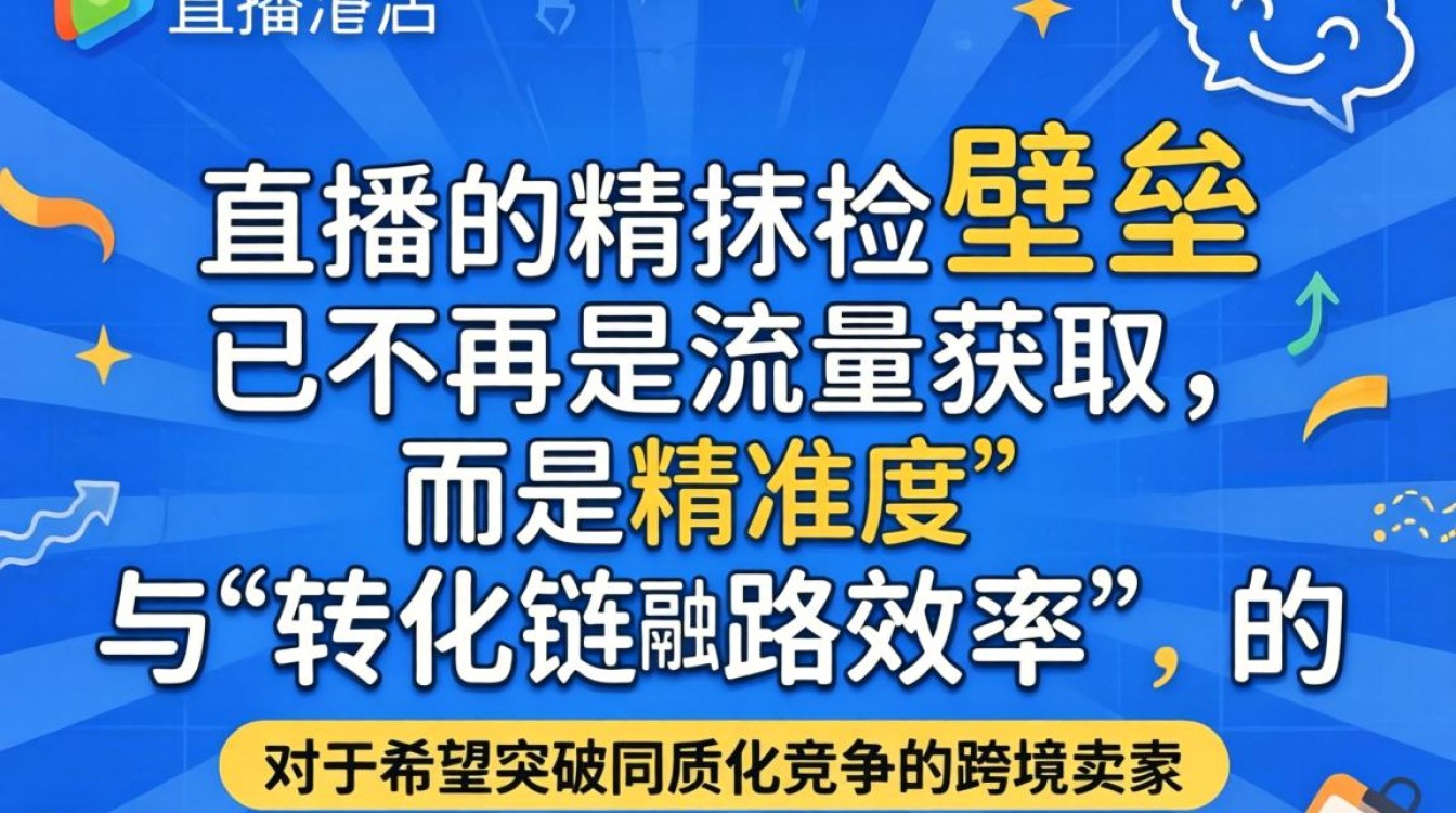 TikTok 色板免费直播 跨境运营从入门到进阶