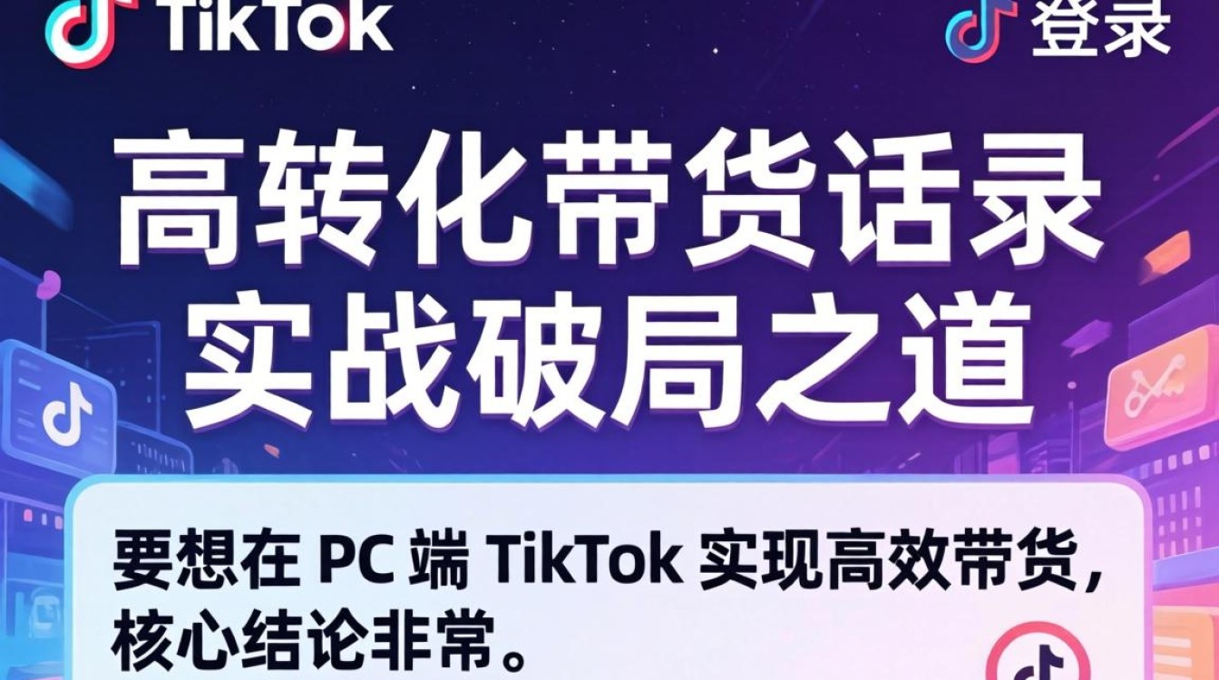 PC端 TikTok 怎么登录