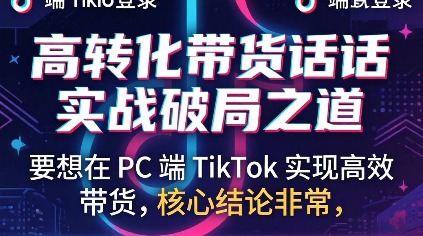 PC端 TikTok 怎么登录