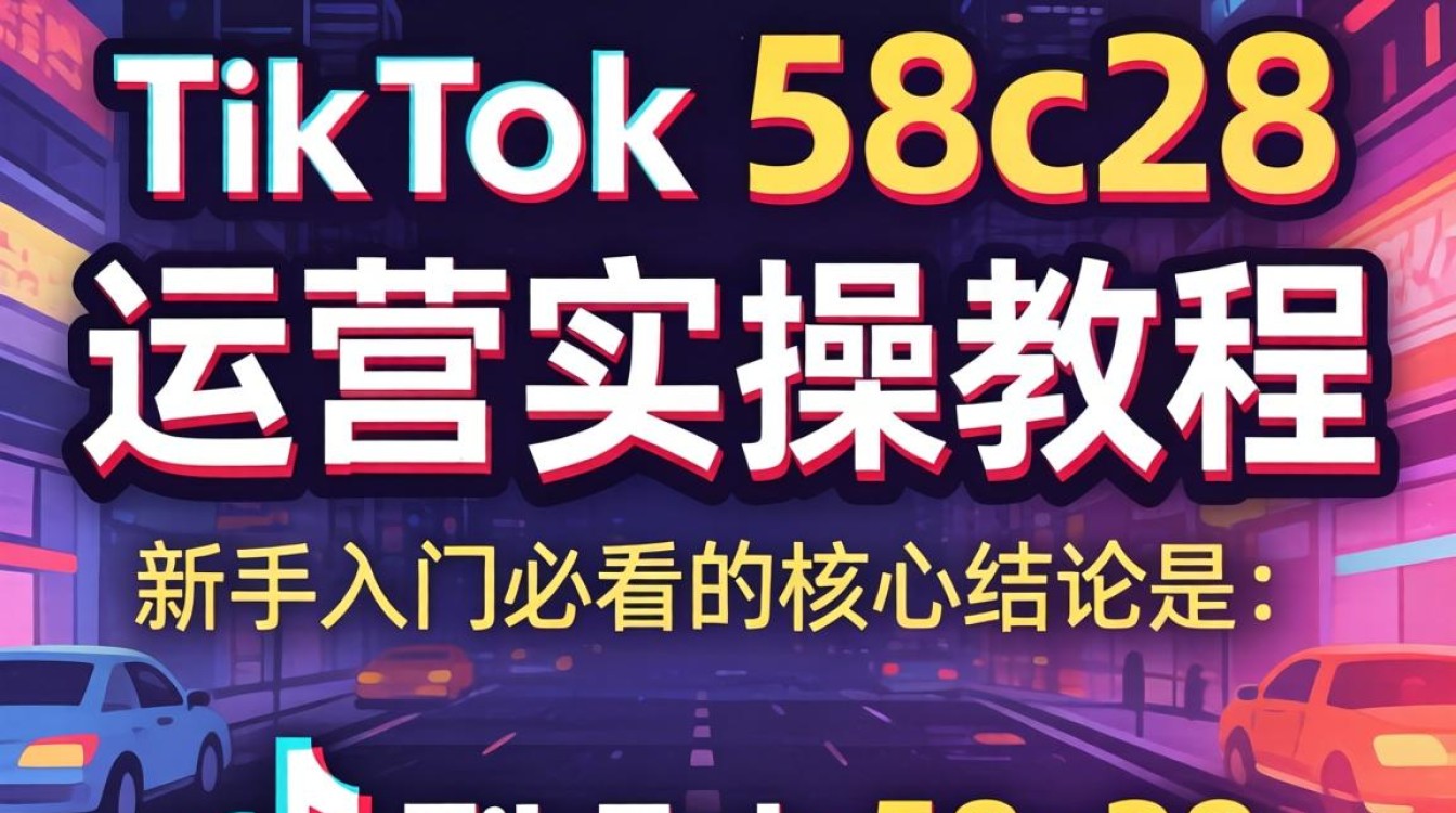 TikTok 58c28 怎么运营