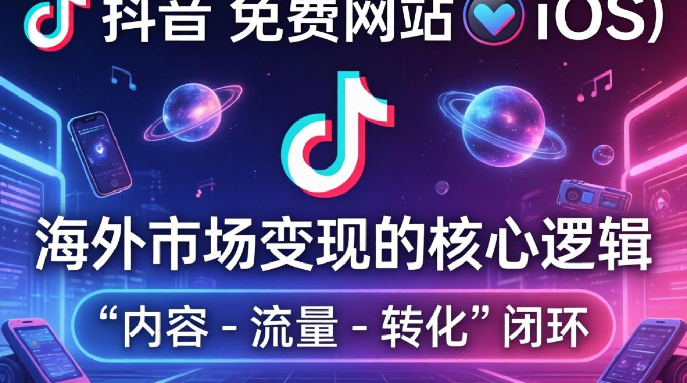TikTok 免费网站 ios 海外市场变现技巧