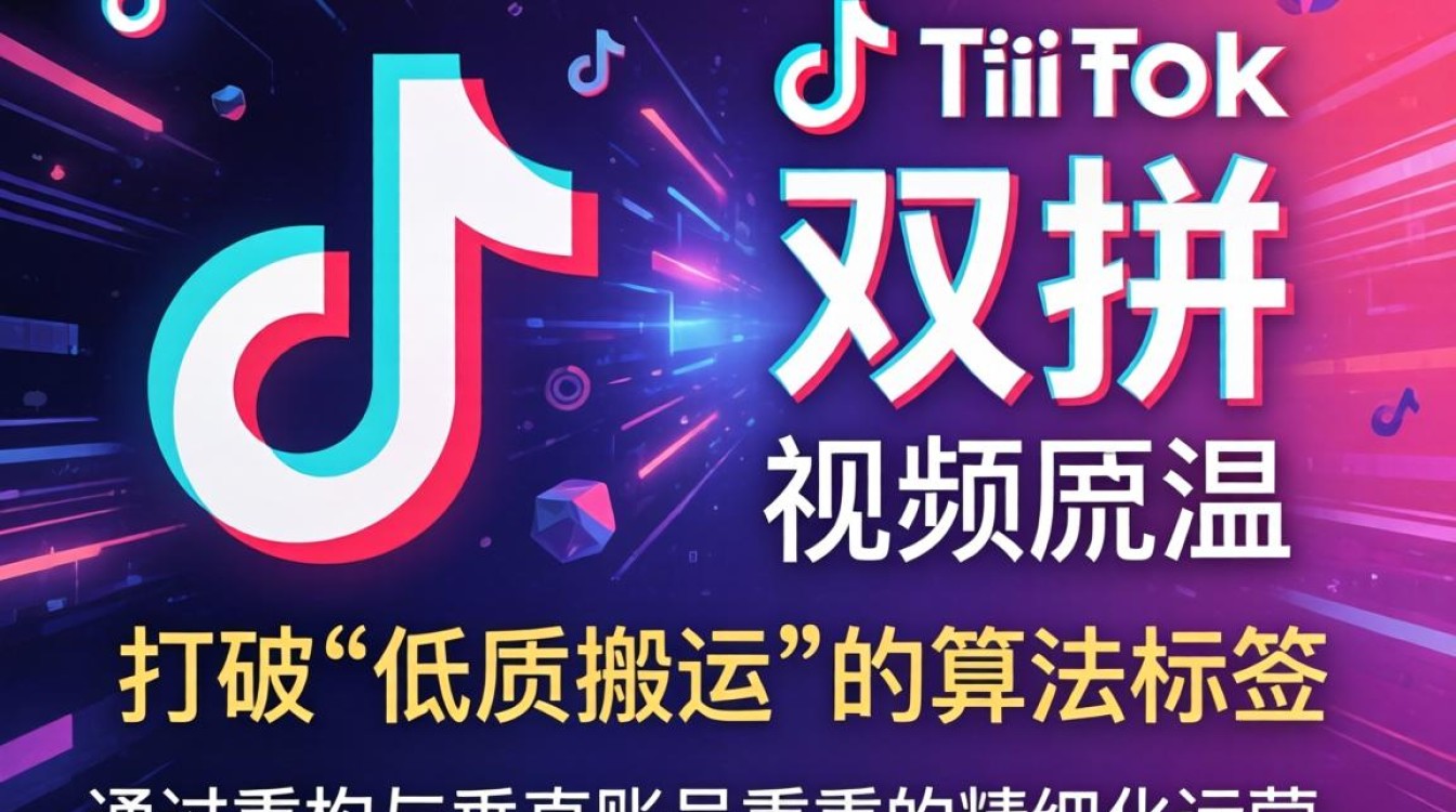 TikTok 双拼中视频限流怎么办