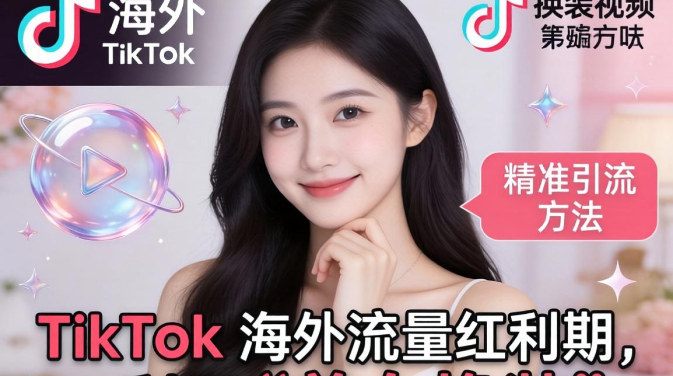 营销策略海外tiktok美女换装视频如何精准引流