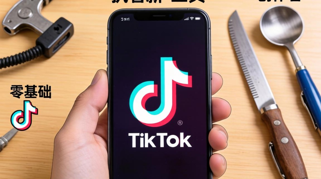新手工具我在执着于tiktok 软件使用教程