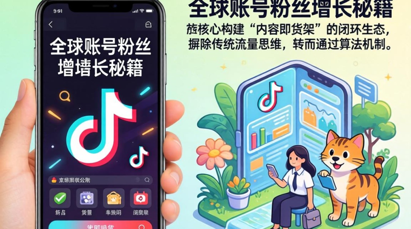 TikTok 手机端带货 全球账号粉丝增长秘籍