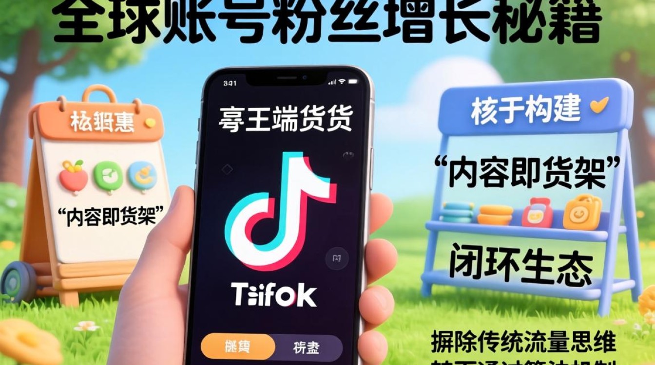 TikTok 手机端带货 全球账号粉丝增长秘籍