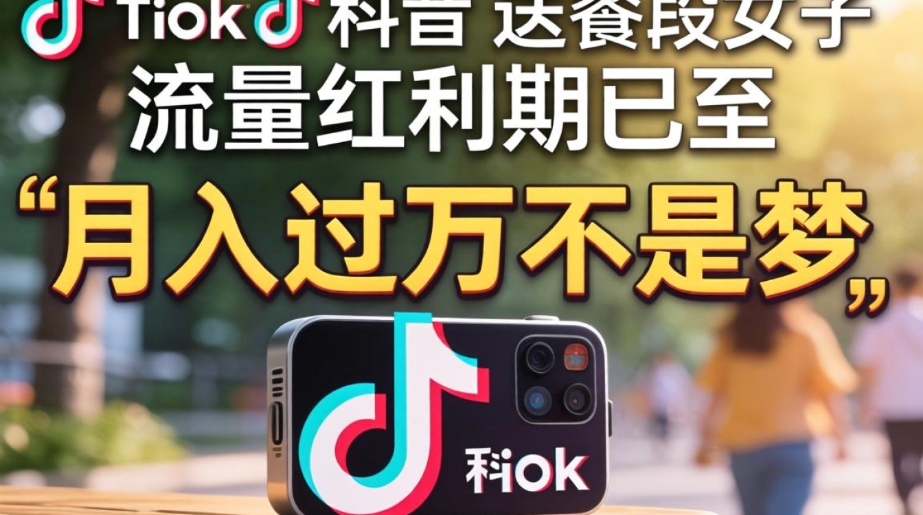 TikTok 送餐段子女怎么变现