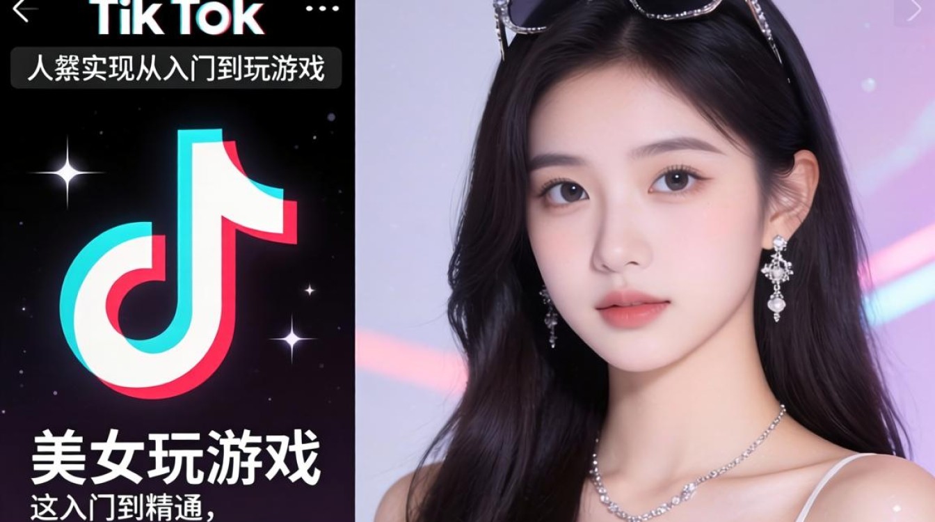 TikTok 美女玩游戏从入门到精通完整攻略