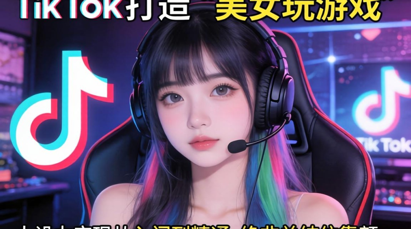 TikTok 美女玩游戏从入门到精通完整攻略