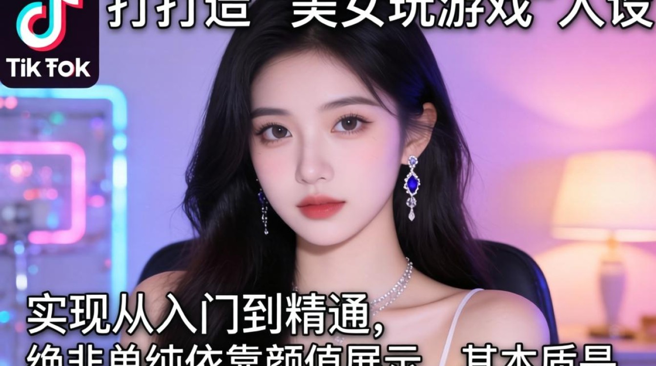 TikTok 美女玩游戏从入门到精通完整攻略