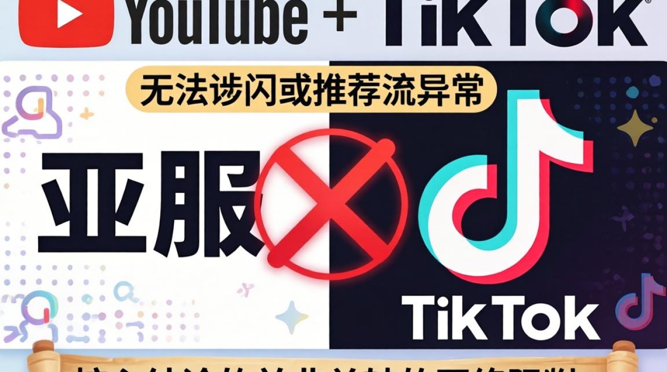 YouTube 亚服 TikTok 进不去怎么办