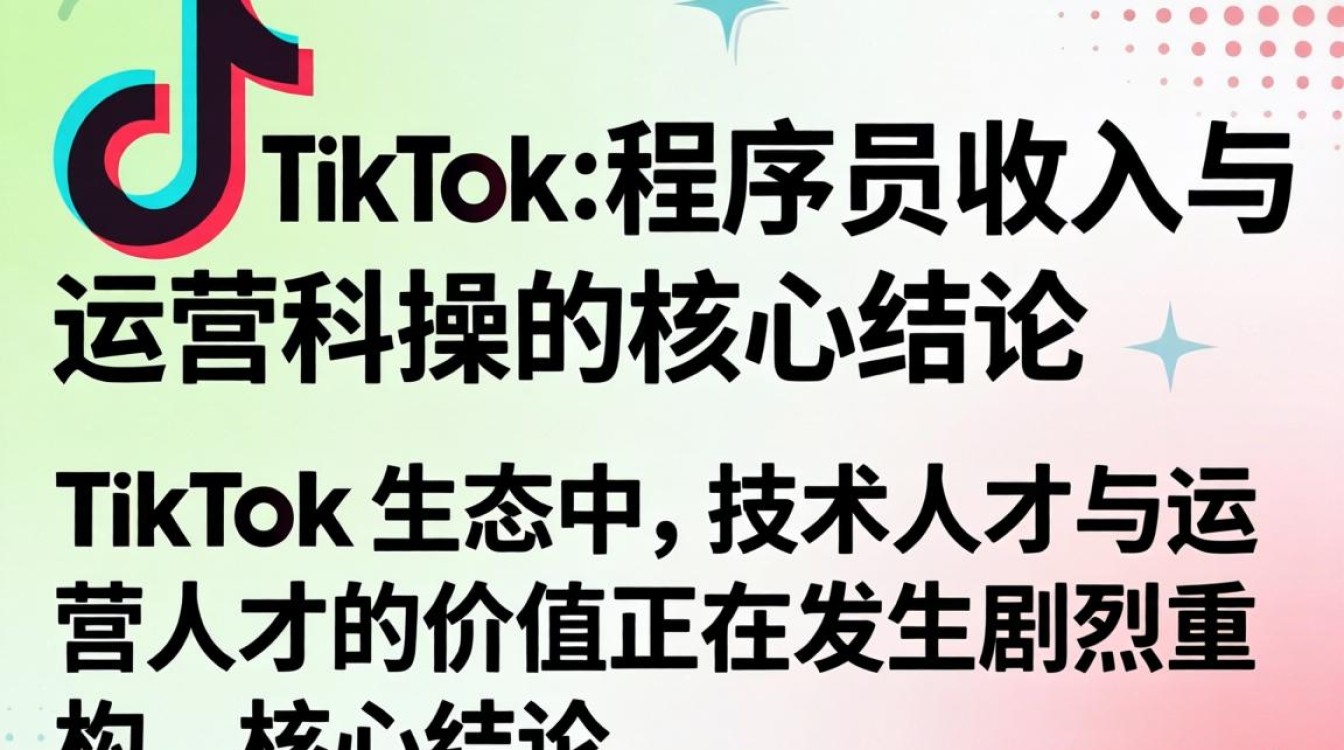 TikTok 程序员收入 运营实操教程